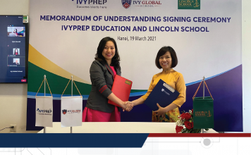 Ivy Global School và Lincoln School ký kết thỏa thuận hợp tác