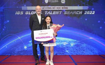 Ca sĩ nhí Đồng Hiền Trang Anh nhận học bổng toàn phần từ Ivy Global School