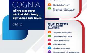 Cognia hỗ trợ giải quyết các khó khăn trong dạy và học trực tuyến (Phần 2)